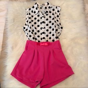 Polka Dot Outfit Set